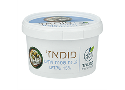 פומאז' טבעוני גבינת שמנת עם זיתים 15% שקדים