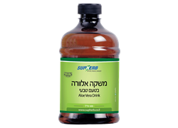 משקה אלוורה בטעם טבעי סופרהב 