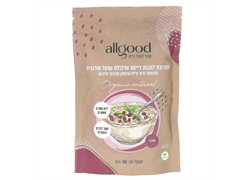 תערובת להכנת דייסת שיבולת שועל עם צימוק אוזבקי וצ'יה אורגני - אול גוד