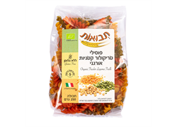 אטריות פוסילי טריקולור קטניות אורגני ללא גלוטן - תבואות