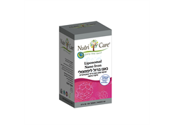 נאנו ברזל ליפוזומלי 60 כמוסות - נוטריקר