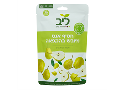 חטיף אגס מיובש בהקפאה 20 גרם - ליב