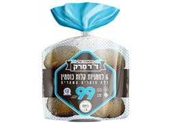 לחמניות כוסמין 99 קלוריות ללא חומרים משמרים, 6 לחמניות - דר מרק