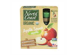 רסק תפוחי עץ אורגני בפאוץ` 4*90 גרם - נורת` קוסט