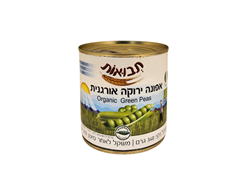 שימורי אפונה ירוקה אורגנית- תבואות