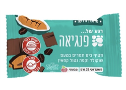 חטיף ביס תמרים רגע של פנגיאה בטעם שוקולד עם מילוי קפה 25 גרם - פנגיאה