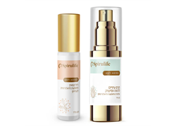 רול קפאין וחומצה היאלורונית לעיניים-ספירולייף