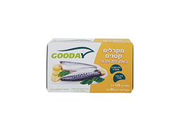 מקרלים קטנים בשמן זית אורגני - גודיי