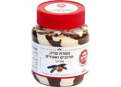 ממרח סויה חרובים ואגוזים אורגני 350 גרם הרדוף