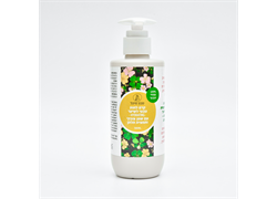 קרם לחות טבעי לשיער עם שמן צובקי ותמצית תלתן  - מיכל סבון טבעי