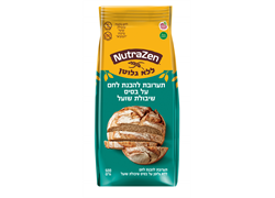 תערובת קמחים להכנת לחם משיבולת שועל ללא גלוטן - נוטרה זן