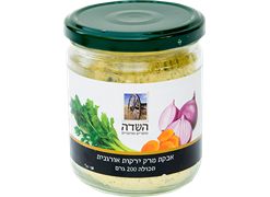 מבצע אבקת מרק ירקות אורגנית - השדה