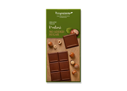 שוקולד אורגני טבעוני פרלין אגוזי לוז ללא תוספת סוכר - ביו בנג`מין