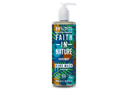 תחליב רחצה לידיים קוקוס- Faith in nature