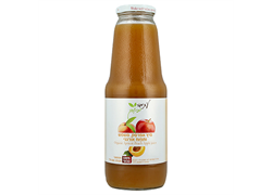 מיץ אפרסק משמש ותפוח אורגני 1 ל'- עתיד ירוק