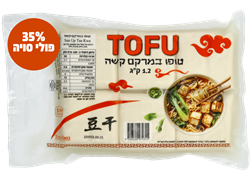 טופו במרקם קשה אורגני 1.2 קג - סאן אפ