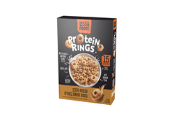 טבעות חלבון בטעם חמאת בוטנים - לס אנד מור